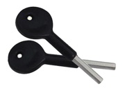 Frelan Hardware Keys For JV4201 Sash Window Stops - JV4201K (sold in pairs)