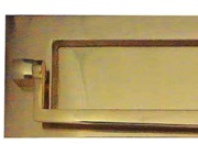 Frelan Hardware Letterplate With Postal Knocker (250mm x 76mm), Polished Brass - JV80PB