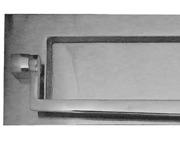 Frelan Hardware Letterplate With Postal Knocker (250mm x 76mm), Polished Chrome - JV80PC