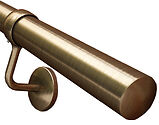 Rothley Baroque Handrail Kit (3 x 1.2 Metre), Antique Brass - KAB3600B