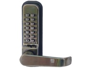 Codelocks CL400 Series Digital Lock With Mortice Lock, Stainless Steel - L13709