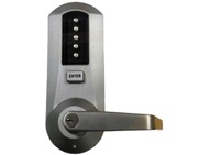 KABA 5000 Series Digital Lock With Passage Set, Satin Chrome - L16604