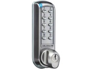 Codelocks CL2255 Battery Operated Digital Lock, Stainless Steel - L17074