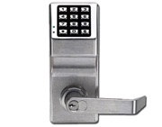 Alarm Lock Trilogy DL2700WP Battery Operated Digital Lock, Satin Chrome - L19700