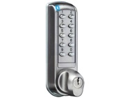 Briton 9360 Battery Operated Digital Lock, Stainless Steel - L22049