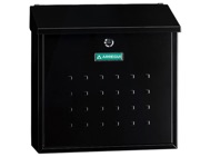Arregui Premium Maxi Mailbox (120mm x 360mm x 100mm), Black - L27347