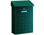 Arregui Premium Mailbox (120mm x 250mm x 100mm), Green - L27351