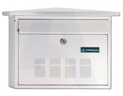 Arregui Premium Mailbox (275mm x 410mm x 80mm), White - L27354