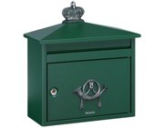 DAD Decayeux D210 Series Classic Style Post Box, Green - L30406
