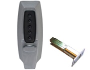KABA 7100 Series 7102 Digital Lock Mortice Deadbolt 70mm Backset, Satin Chrome - L8620