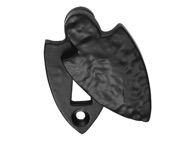 Carlisle Brass Ludlow Foundries Standard Profile Shield Covered Escutcheon, Black Antique - LF5533