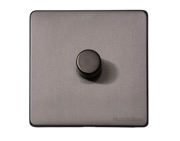 M Marcus Electrical Vintage 1 Gang Trailing Edge Dimmer Switch, Satin Black Nickel - X66.260.TED