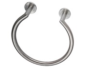 Carlisle Brass De L'eau Towel Ring, Stainless Steel - LX05SS