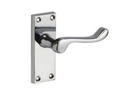 Access Hardware M Series Victorian Scroll Door Handles, Polished Chrome - M01013PC (sold in pairs)