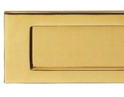 Carlisle Brass Plain Letter Plate (Multiple Sizes), Polished Brass - M36