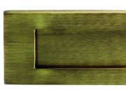 Carlisle Brass Plain Letter Plate (257mm x 81mm), Florentine Bronze - M36FB
