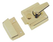 Heritage Brass Rim Cylinder Nightlatch (40mm OR 60mm), Satin Brass - NL3040-SB
