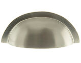 Atlantic Old English Winchester Solid Brass Cabinet Cup Pull On Concealed Fix (104mm Width), Satin Nickel - OEC1176SN