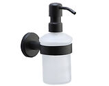 Heritage Brass Oxford Soap Dispenser With High Quality Pump, Matt Black - OXF-SOAP-BLK