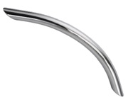 Access Hardware Bow Shaped Cabinet Handle (128mm, 192mm OR 288mm C/C), Polished Chrome - P110406PC