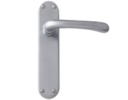 Intelligent Hardware Palace Door Handles On Backplate, Polished Chrome OR Satin Chrome - PAL.01 (sold in pairs) 