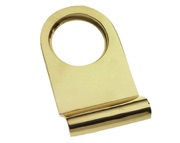 Prima Round Top Cylinder Pull, Polished Brass OR Unlacquered Brass - PB106