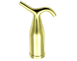 Prima Pole Hook (For Fanlight Window Catches), Polished Brass - PB132