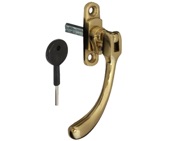 Prima Locking Window Espagnolette (Left OR Right Hand), Polished Brass - PB1422