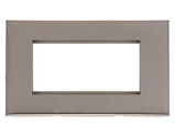 M Marcus Electrical Winchester 2 Module Euro Plate, Satin Nickel - PL.W05.2694.G
