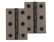 Heritage Brass 3 Inch Double Phosphor Washered Butt Hinges, Matt Bronze - PR88-400-MB (sold in pairs)