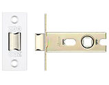 Zoo Hardware Fire Rated Contract Sprung Tubular Latches (Bolt Through) - Polished Stainless Steel - PRTL64FDPSS