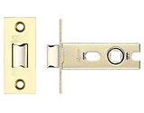 Zoo Hardware Fire Rated Contract Sprung Tubular Latches (Bolt Through) - PVD Stainless Brass - PRTL64FDPVD
