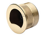 Heritage Brass Sliding Door Flush Pull Ring, Polished Brass - RD373-PB