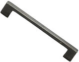 M Marcus Solid Bronze Metro Cabinet Pull Handle (96mm, 128mm, 160mm OR 192mm C/C), Rustic Pewter - RPW337
