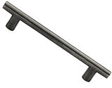 M Marcus Solid Bronze T Bar Cabinet Pull Handle (96mm, 128mm, 160mm OR 192mm C/C), Rustic Pewter - RPW361