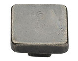M Marcus Solid Bronze Square Cabinet Knob (32mm OR 38mm), Rustic Pewter - RPW3674