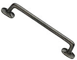 M Marcus Solid Bronze Traditional Cabinet Pull Handle (96mm, 128mm, 160mm OR 192mm C/C), Rustic Pewter - RPW376