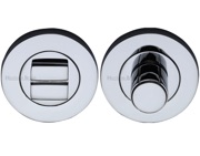 Heritage Brass Round Turn & Release (53mm Diameter), Polished Chrome - RS2030-PC
