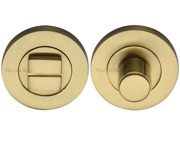Heritage Brass Round Turn & Release (53mm Diameter), Satin Brass - RS2030-SB