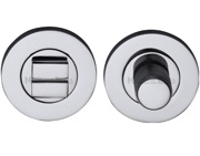 Heritage Brass Round Knurled Turn & Release (53mm Diameter), Polished Chrome - RS2030K-PC