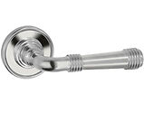 Spira Brass Beehive Lever On Rose, Polished Nickel - SB1111PN (sold in pairs)