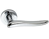 Spira Brass Senza Lever On Rose, Polished Chrome - SB1204PC (sold in pairs)