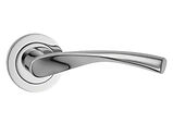 Spira Brass Mercury Lever On Rose, Polished Chrome - SB1301PC (sold in pairs)