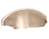 Spira Brass Tulip Cupboard Cup Handle (88mm C/C), Polished Nickel - SB2335PN
