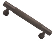 Spira Brass Knurled Cupboard Pull Handle (130mm, 225mm OR 320mm C/C), Gunmetal Grey - SB2413GG