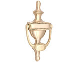 Spira Brass Georgian Door Knocker, Satin Brass - SB4105SB