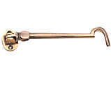 Spira Brass Silent Cabin Hooks (Various Sizes 75mm - 300mm), Antique Brass - SB8111ANT