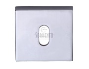 M Marcus Sorrento Square Standard Profile Escutcheon, Polished Chrome - SC-SQ0191-PC