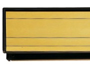 Carlisle Brass Sleeve Letter Plate (300mm x 69mm), Gold Anodised Aluminium - SL2