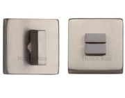 Heritage Brass Square 54mm x 54mm Turn & Release, Satin Nickel - SQ4035-SN